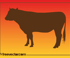 Cow Silhouette Graphics