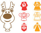 Christmas Characters Graphics