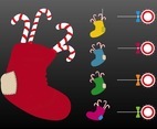 Christmas Stockings Vector