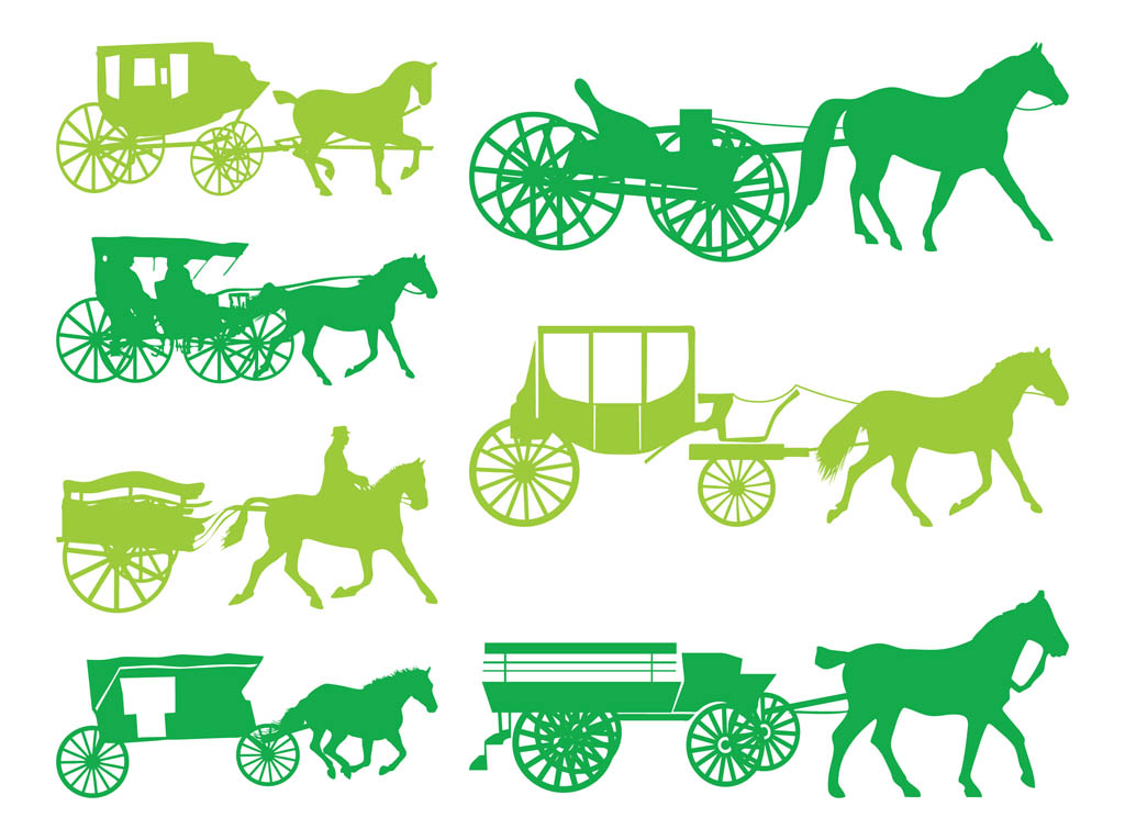 Carriages Silhouettes
