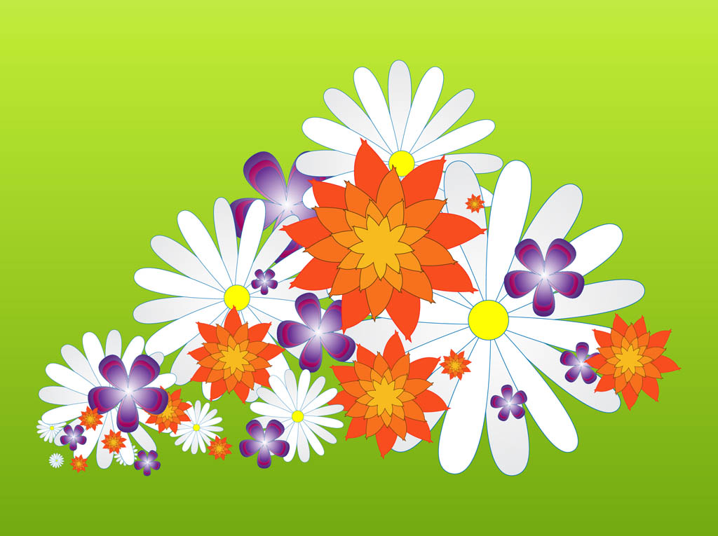 Spring Flower Blossoms Graphics
