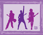 Rock Band Silhouettes