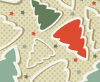 Christmas Tree Stars Pattern
