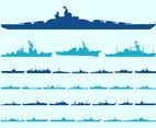 Ship Silhouettes Graphics
