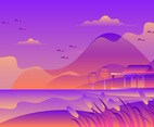 Spring Wallpaper Vector