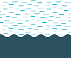 Dashed Waves Background