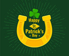 Lucky Horseshoe on St. Patrick's day