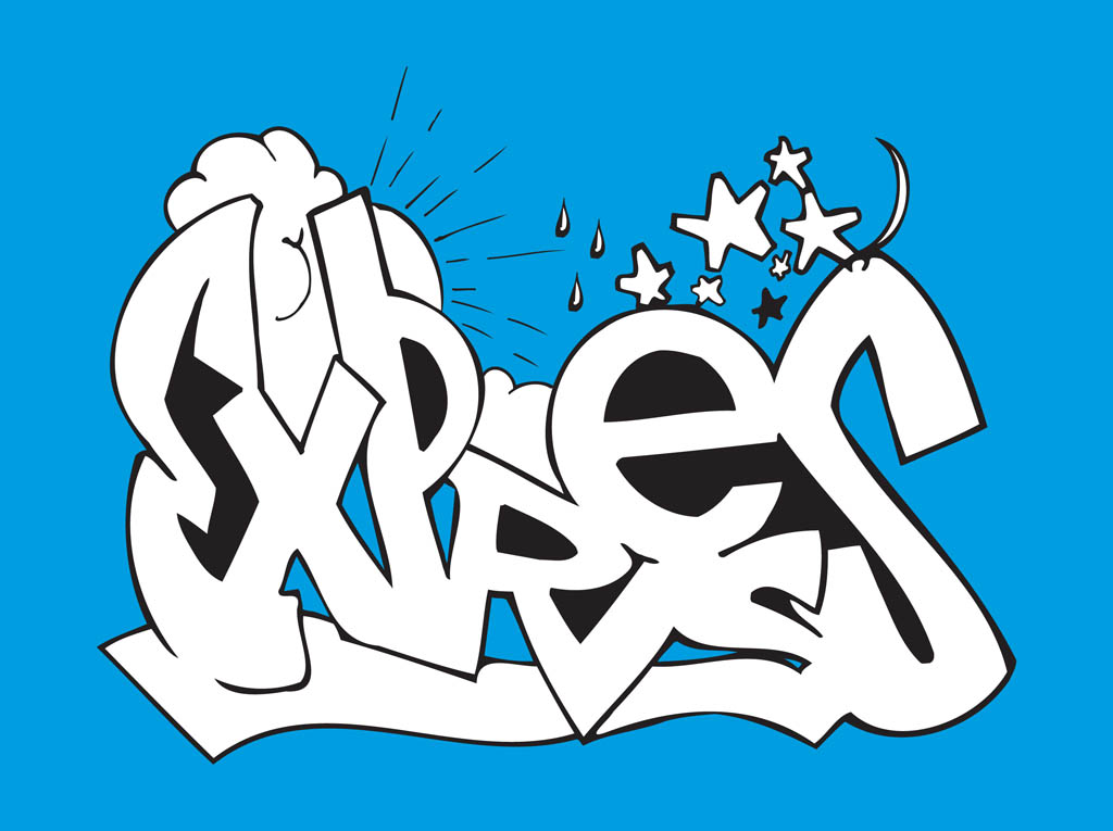 Express Graffiti Piece