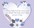 Vector Valentine's Day Greeting Card