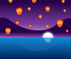 Taiwan Sky Lantern