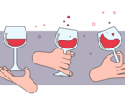 Wine Sommelier Vector