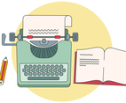 Typewriter Vector
