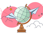 Trip Planning Vector