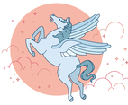 Pegasus Vector