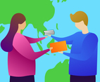 Awesome Exchange Student Vectors