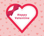 Valentine Heart Frame As A Gift