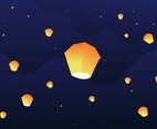 Taiwan Sky Lantern