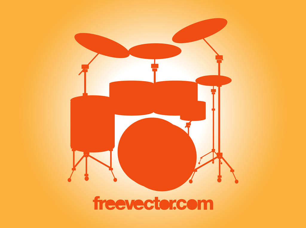 Free vector for bands, concerts, music, musicians, percussions, drum sets, drum...