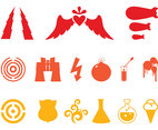 Icons Set Vector