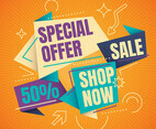 Sale banners
