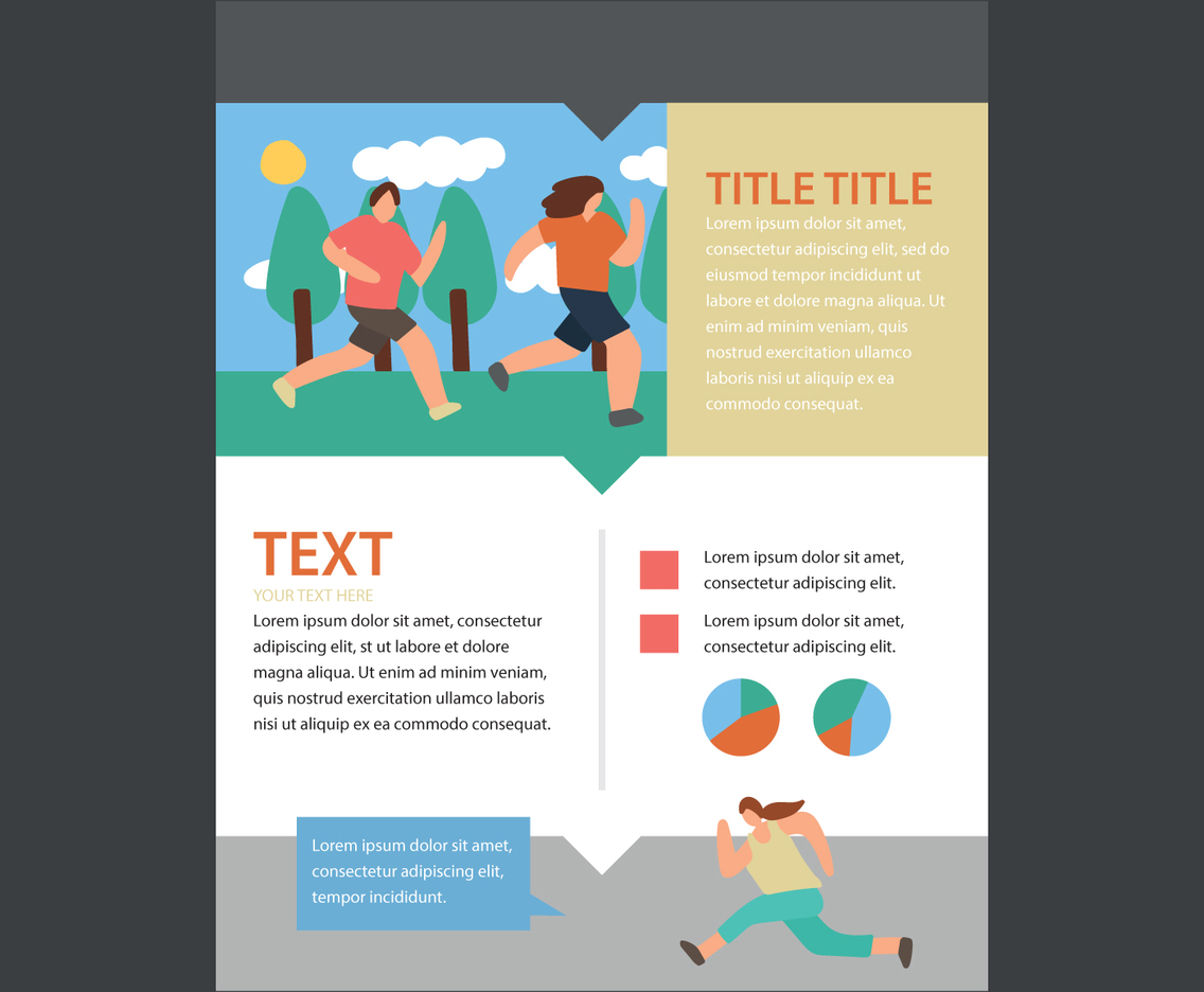Flyer For Runners