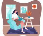 Bookworm Vector