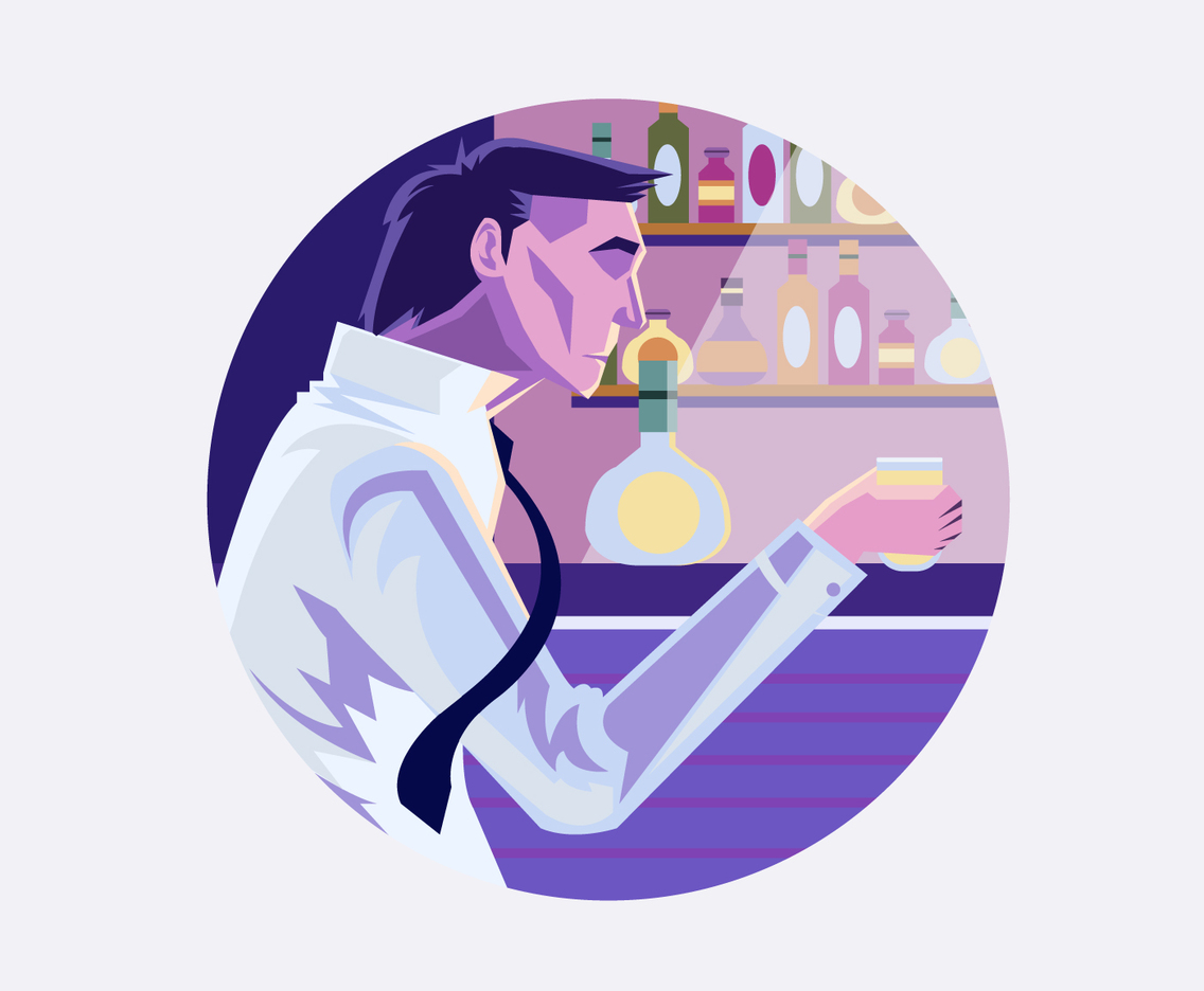Guy Drinking Beer