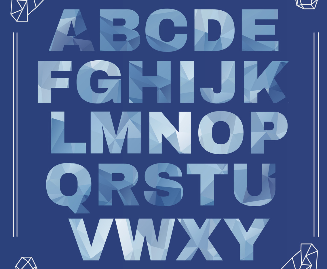 Icy Alphabet