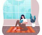 Bookworm Vector
