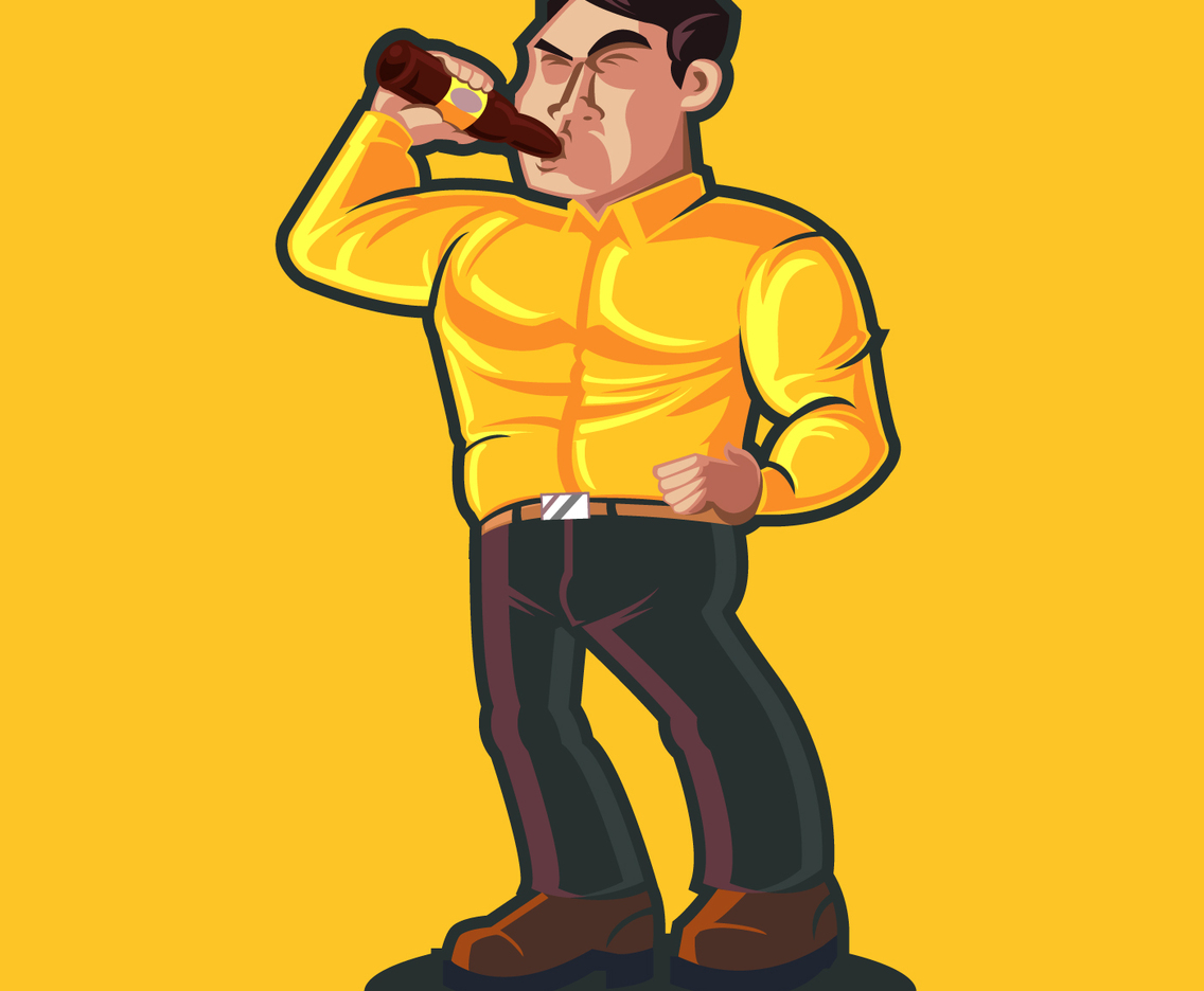 Guy Drink Beer