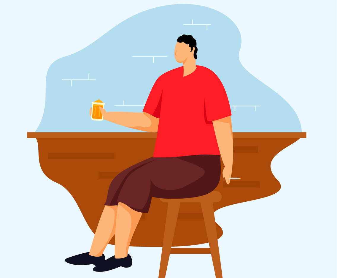 guys drinking beer