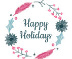 Cute Christmas Wreatn To Christmas Season