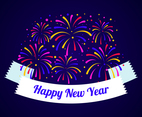 Happy New Year Fireworks