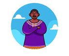 Man wearing dashiki