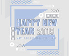 Vector Happy New Year Instagram Post