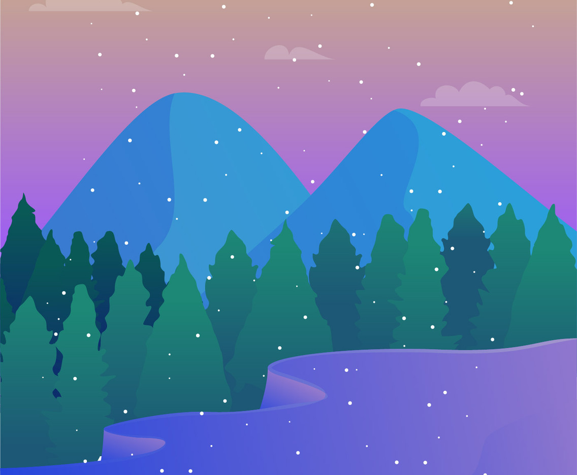 winter forest