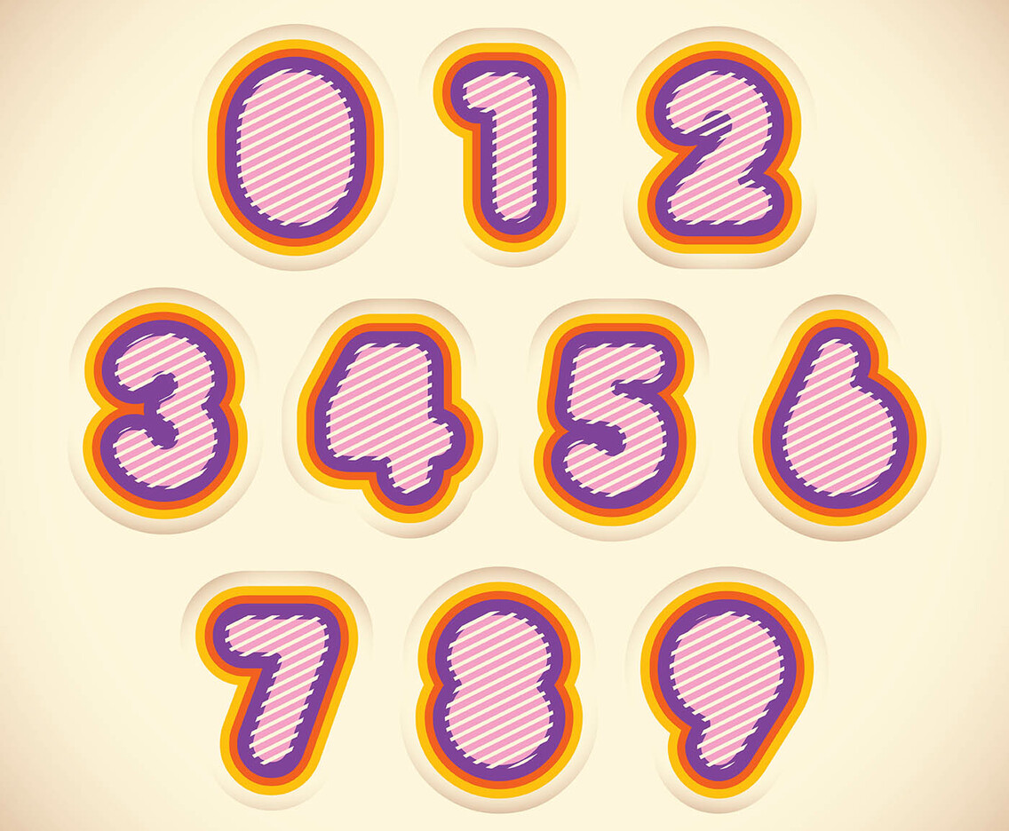 Numerals design
