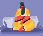 Woman in Kaftan