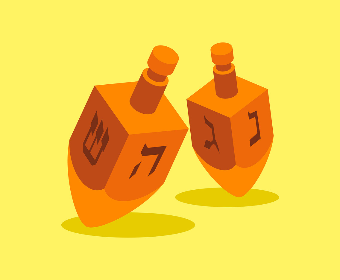 Dreidl Illustration