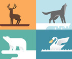 Minimalist Geometric Animal
