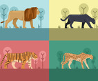 Geometric Big Cats