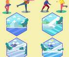 People Ice Skating
