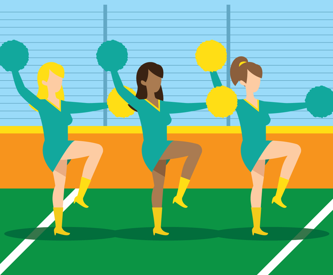 Cheerleader Team