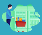 Woman Grocery Shopping