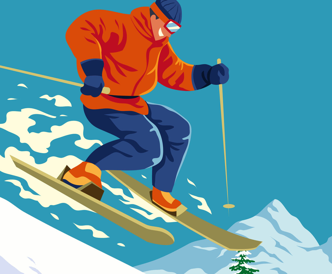 Skier Jump