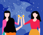 Parties And Gatherings Vector