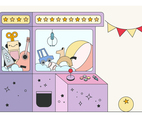 Claw Machine Vector