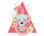 Kundalini Rises Vector