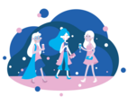 Parties and Gatherings Vector