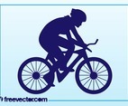 Cyclist Silhouette